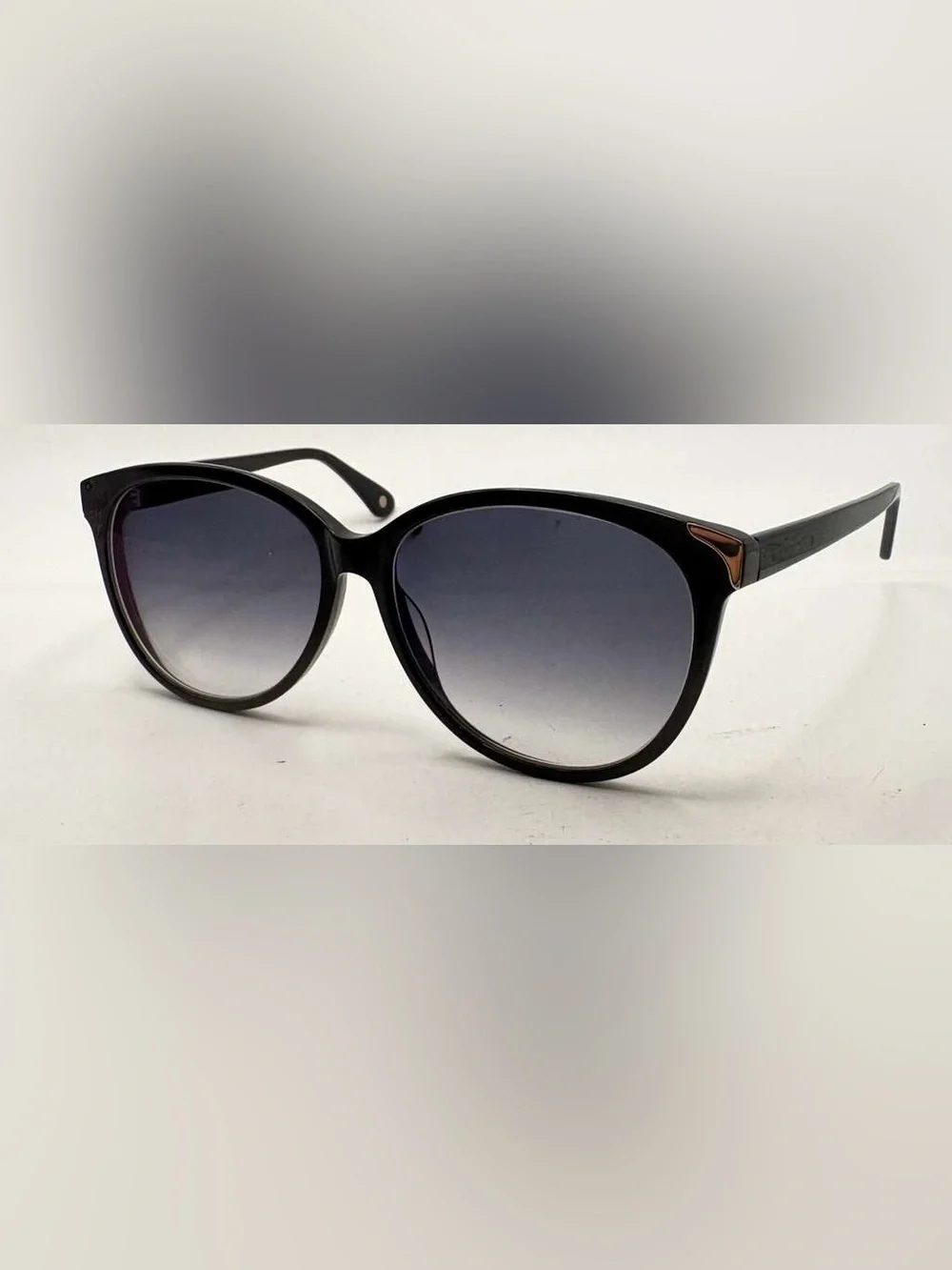 Eyebuydirect Lima Black Oval Sunglasses Frames Only